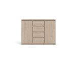 Credenza Nada 2 Ante E 4 Cassetti Decoro Hickory.