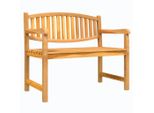 Panchina Da Giardino 114X59X87 Cm In Teak Massiccio