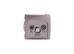 Simon Basic Rd/Tv/Sat Terminale Presa Inox BMZAR-SAT1.3/1.01/21