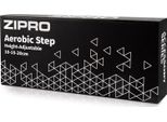 Zipro Stepper Attrezzo Fitness Regolabile In Altezza In 3 Livelli Cyclette Da Camera Nero