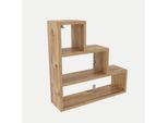 Skye Decor, Piramit - Pine, Mensole Da Parete, Pino, 62 X 62 X 18 Cm
