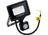 Luxula Proiettore Led Con Rilevatore Di Movimento, Eek: F, 10W, 1000Lm, 3000K, Nero