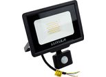 Proiettore Luxula Led Con Rilevatore Di Movimento, Eek: F, 30W, 3000Lm, 4000K, IP65, Nero