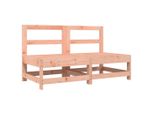 Divani Da Giardino 2 Pezzi. Legno Massiccio Di Abete Douglas