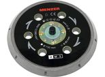 Menzer Disco Di Levigatura Multiforo 150 Mm Duro Per Menzer Ets 150 5.0 E 2.5
