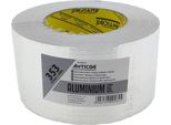 1 Rotolo Di Nastro Adesivo In Alluminio, Rinforzato Con Rete 75 Mm X 50 M