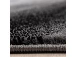 Tappeto Miami A Pelo Corto Rettangolare 120X170Cm Nero 6630
