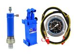 Geko Pompa Idraulica, Cilindro, Manometro, Set Per Pressa Da Officina 20 T G02003