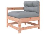 Sedia Da Giardino Con Cuscino In Legno Massiccio Di Abete Douglas