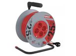 Cavo Di Prolunga, 25 M / 230V, Bobina, 4 Prese