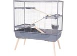 Zolux Neolife 100 Xl Grigio - Gabbia Per Conigli