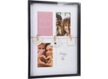Cornice Per Foto Con Decorazione, 31 X 27 X 43,5 Cm, Cornice Nera
