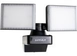 Luxula Proiettore Led LX400190, 2 Teste, 2X 15 W, 3200 Lm, 4000 K, Nero