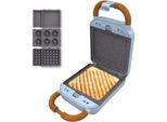 Cecotec Sandwichmaker Rock'ntoast Retro One Blu