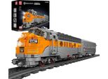 Modello Di Locomotiva Diesel Mould King, , Funzionamento Con Telecomando, Confezione Originale