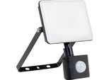 Proiettore Luxula Led Con Rilevatore Di Movimento, Eek: F, 50W, 5000Lm, IP44, 4000K, Nero