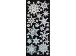Adesivi Olografici Per Fiocchi Di Neve Natalizi, 27 Pezzi.
