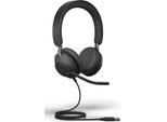 Jabra Headset Evolve2 40 Se USB-A+C Ms Duo