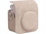 Custodia Custodia Per Fuji Fujifilm Instax Mini 12 - Ricamo Beige