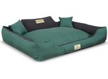 Letto Per Cani Kingdog MM43 115X95 Cm Personalizzato Estraibile Antiscivolo Verde