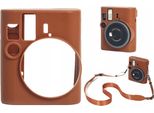 Custodia Custodia Cover Silicone Per Fuji Fujifilm Instax Mini 41 / Marrone