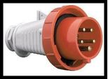 Spina 63A 3P+N+Z IP67 Isolata Portatile 220/380V