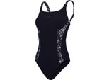 Speedo - Costume Da Bagno Per Donna GT8295 (38 It) (Nero/Grigio)