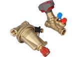Set Valvola Di Equalizzazione Stad Pn16/Regolatore Di Pressione Differenziale Stap Dn 15, Range 5-25 Kpa