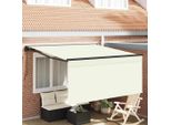 Vidaxl Tenda Da Sole Retrattile Crema 300 X 250 Cm Poliestere E Alluminio