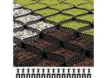 Griglia Di Ghiaia Vevor, Profondità 50 Mm, Griglia Per Prato 5200X2700 Mm, Ghiaia A Nido D'ape Hdpe, Griglia A Nido D'ape, Geogriglia Permeabile Per La Stabilizzazione Di Vialetti, Per Giardini, Terrazze, Marciapiedi, Parcheggi Per Roulotte