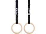 Anelli Ginnici In Legno Zipro (Anelli Per Ginnastica) – Anelli Per Calisthenics Con Cinghie Regolabili – Carico Massimo 650 Kg – Cross Training E Outdoor