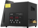 Vevor 10 L Pulitore A Ultrasuoni 240 W Digitale Con Modalità Delicata E Degassificazione Migliorata, Pulitore Industriale Per Gioielli A 40 Khz Con Riscaldatore E Timer, Per Occhiali Orologi Nero