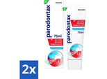 Parodontax - Dentifricio - Riparazione Attiva Delle Gengive - Menta Fresca - 75 Ml - Confezione Risparmio - 2 Pezzi