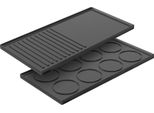 Gastroback 91757 Piastra Grill 2 In 1 Reversibile Per 42563 Raclette Grill