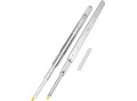 Vevor 1 Coppia Di Guide Per Cassetti Ad Estrazione Totale 1422 Mm, Portata 226 Kg, Guide Per Cassetti, Design A Doppia Chiusura, Guide Telescopiche Laterali Per Scaffali, Armadi, Cassetti Industriali