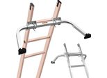 Stabilizzatore Per Scale Vevor, Distanziatore Per Scale A Sfilo, Robusto Accessorio Per Scale Ad Ala/Parete Per Grondaie, Facile Da Usare E Versatile, Piedini In Gomma Antiscivolo, Capacità Di Carico: 159 Kg
