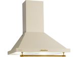 Klarstein Dunstabzugshaube 60cm, Abluft-Dunstabzugshaube mit LEDs, Leistungsstarke Abzugshaube Leise, 591,5 m³/h Luftstrom, Wandhaube mit Aluminium-Fettfilter & 3 Leistungsstufen, Dunstabzug 60 cm