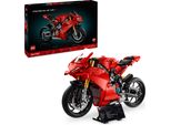 LEGO Technic Ducati Panigale V4 S Motorrad, baubares Motorradmodell, Bausets für Erwachsene, Männer und Frauen, ab 18 Jahren, Geschenkidee für Fans von Ducati und Motorrädern 42202