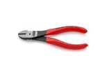 Knipex 74 01 140 Kraft-Seitenschneider Mit Kunststoff üBerzogen Schwarz Atramentiert 140 Mm)