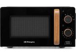 Orbegozo MI 2120 Mikrowellenherd Schwarz Einzelne Mikrowelle 20 L 700 W