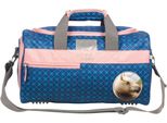 Sporttasche SCHOOL-MOOD Mila (Pferd), Kinder, Gr. B/H/T: 39cm x 20cm x 22cm, blau (mila), Polyester, Taschen Sporttasche