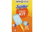 Swiffer Duster Magnete Per Polvere Kit Manico + 3 Panni Antipolvere