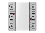 Modulo Di Espansione Universale Per Pulsanti, 3 Pieghe - Sensore A Sfioramento Knx 6 Pieghe Ls 5093 Tsem