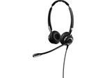 Jabra Biz 2400 Ii Duo Typ: 72, Ultra Noise Cancelling/ Mikrofonarm: Freespin(ÜBerkopfbüGel)/ Beidohrig, Schnurgebunden,