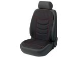 Walser Elegance Plus Coprisedile Auto Nero/Rosso, Copertura Protettiva Universale, Protezione Per Sedile Auto, Protezione Per Sedile Auto, Cuscinetto Per Sedile 14275