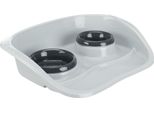 Set Di Ciotole 0,25 L/ø 9 Cm / 0,3 L/ø 11 Cm/46 × 11 × 30 Cm Grigio/Ciotolette: Varie