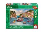 Thomas Kinkade Studios: Disney - Mickey And Minnie In Italy, Puzzle 1000 Teile