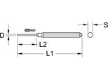 Ks Tools Cacciavite Da Taglio Lungo A 8 Lati Ø 8 Mm - 162.0395