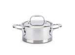 Demeyere Bratentopf Mit Deckel, 16 Cm | Rund | 18/10 Edelstahl
