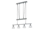Lampadario Levisto Argento Trio 371010407